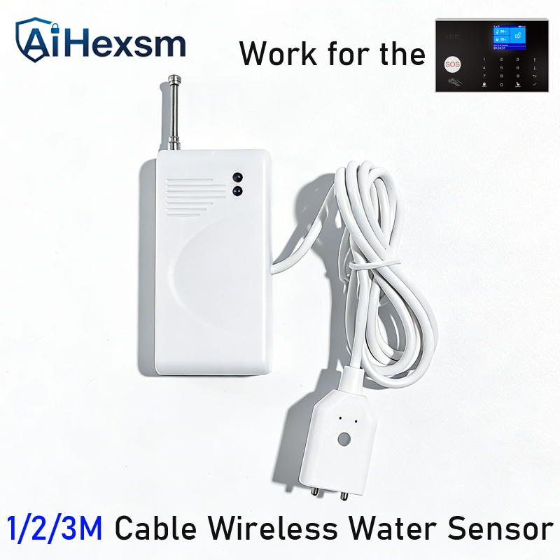 Water Alarm Sensor - جهاز إنذار لتسرب المياه لاسلكي بتردد