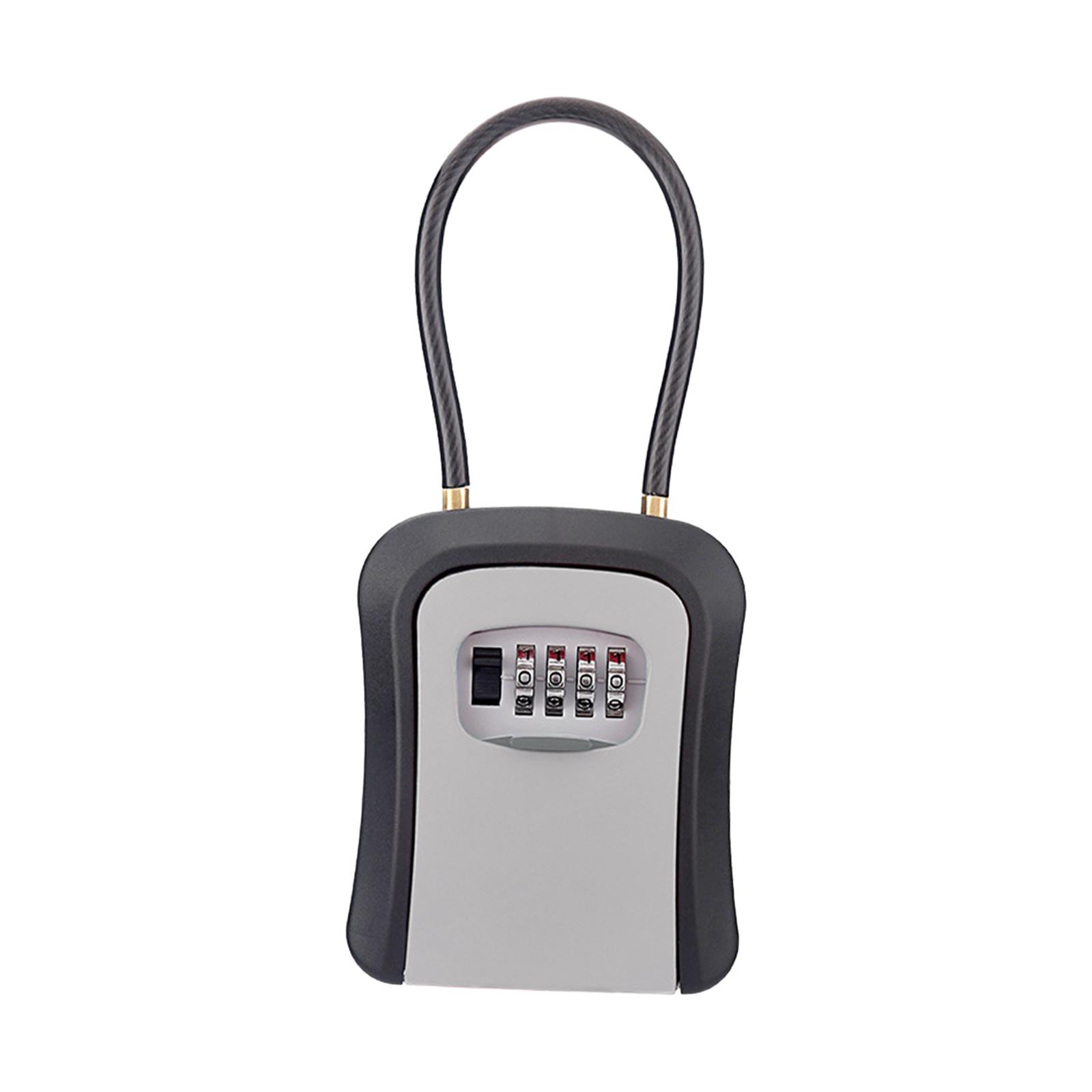 Lockbox Key Secure - صندوق أمان للمفاتيح مع سلسلة قابلة