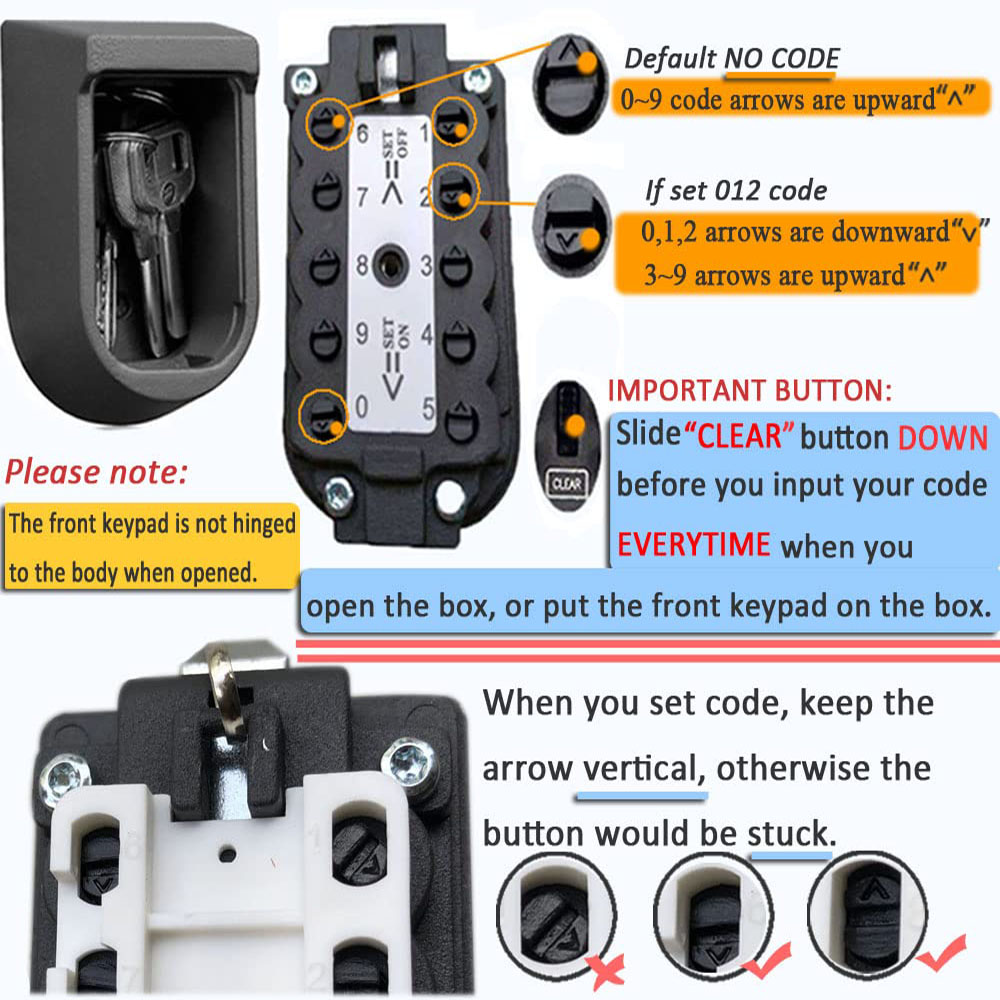 صندوق أمان للمفاتيح يثبت على ا - مراجعة Lockbox Key Secure وسعره