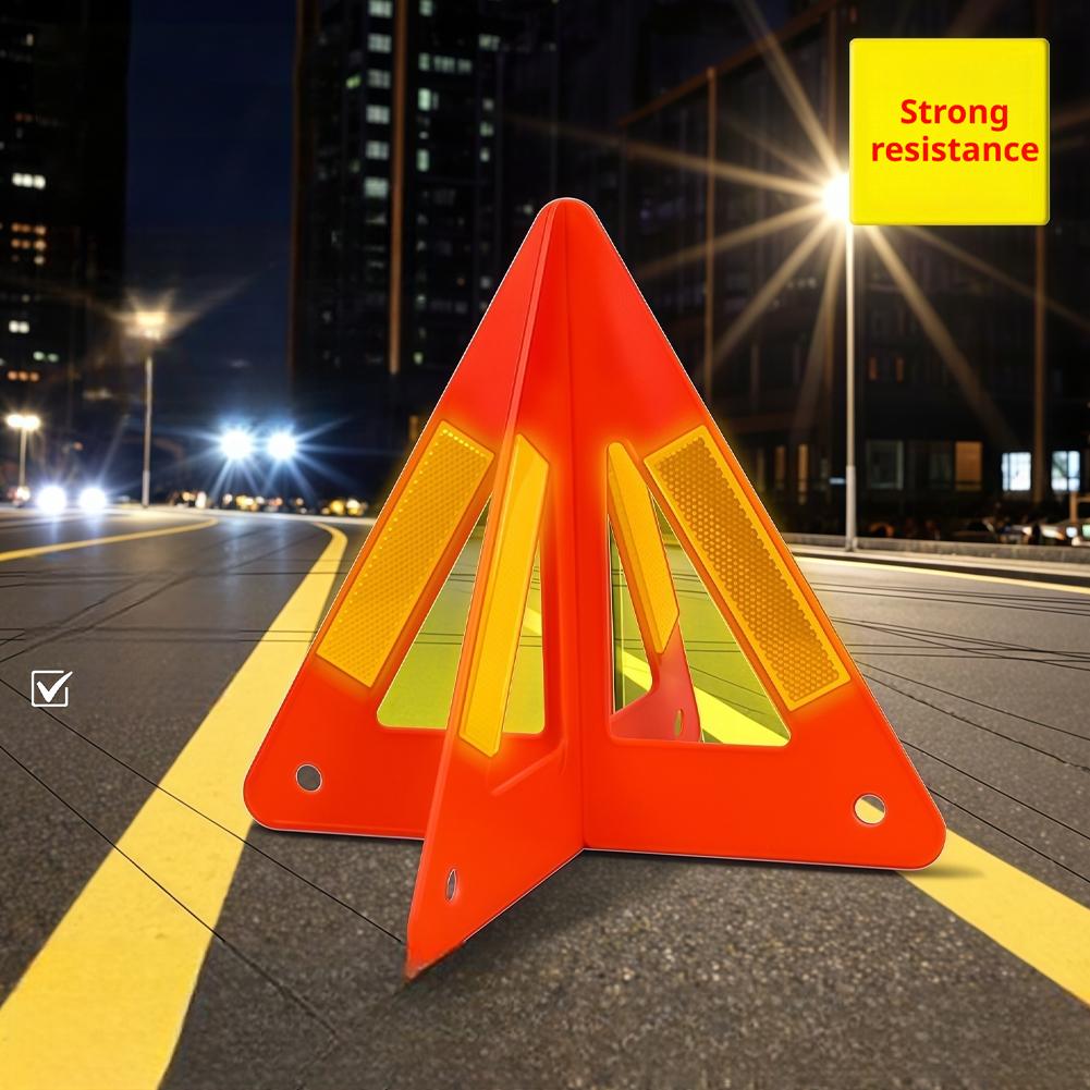 1-5 قطع مثلث تحذير عاكس للطوار - مراجعة Emergency Exit Sign وسعره
