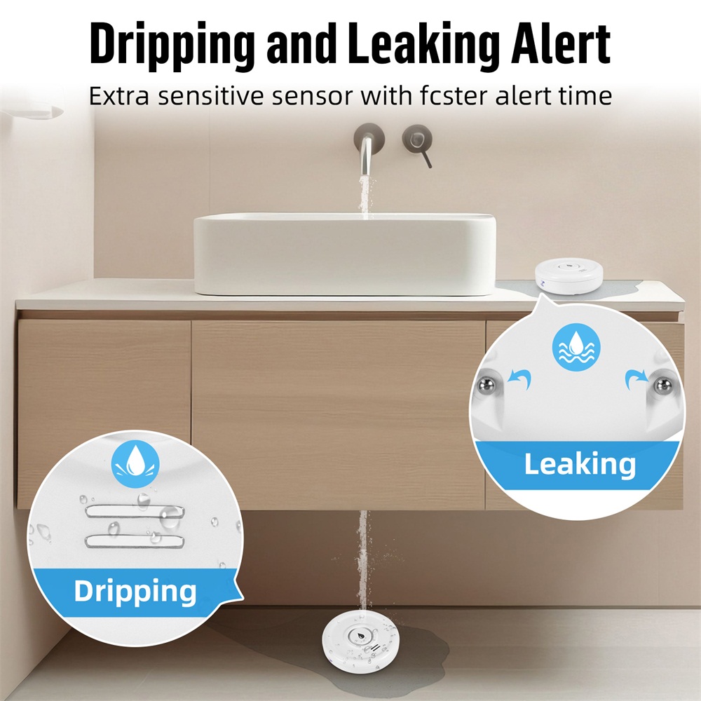 Fuers كاشف تسرب المياه إنذار ا - مراجعة Water Alarm Sensor وسعره