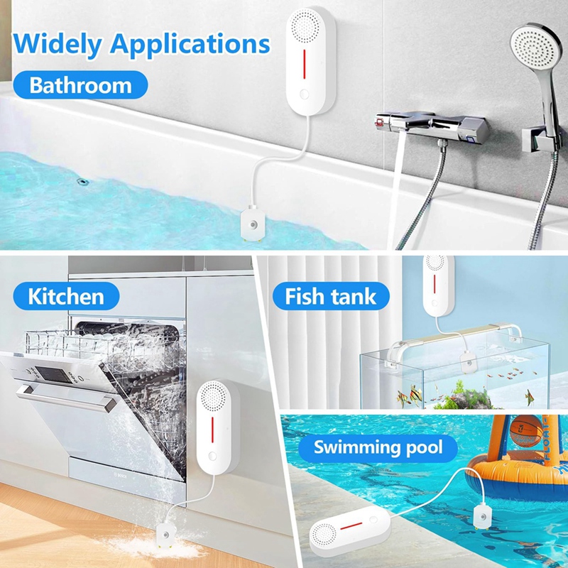 جهاز إنذار للكشف عن تسرب الميا - مراجعة Water Alarm Sensor وسعره