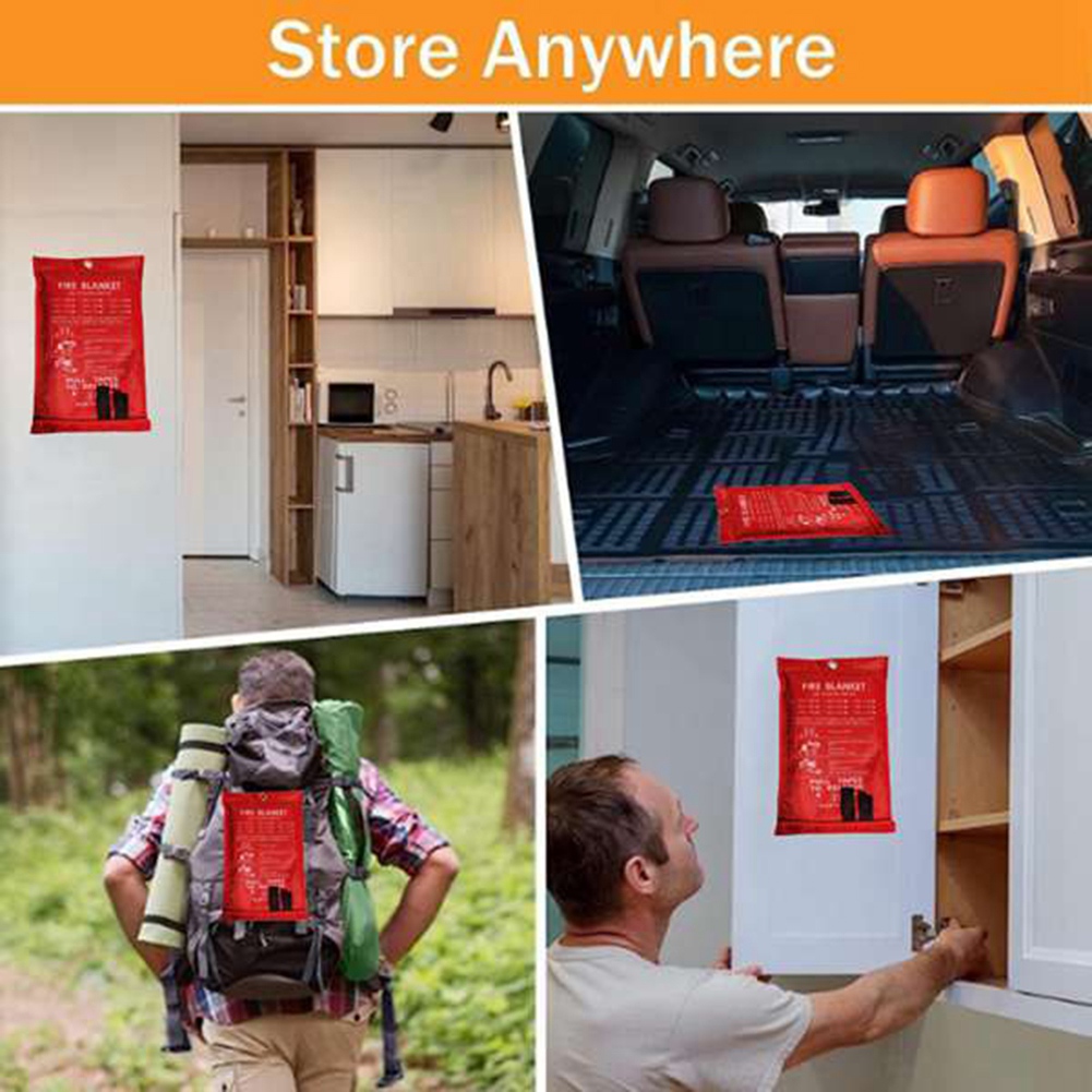 A40Z- بطانية حريق للطوارئ، بطا - مراجعة Fire Blanket Kitchen وسعره