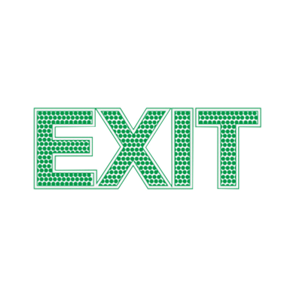 ملصق حائط مضيء في الظلام لعلام - مراجعة Emergency Exit Sign وسعره