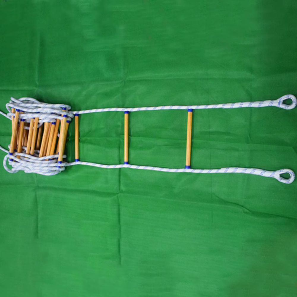 سلم حبل معزول مانع للانزلاق لل - مراجعة Fire Escape Ladder وسعره
