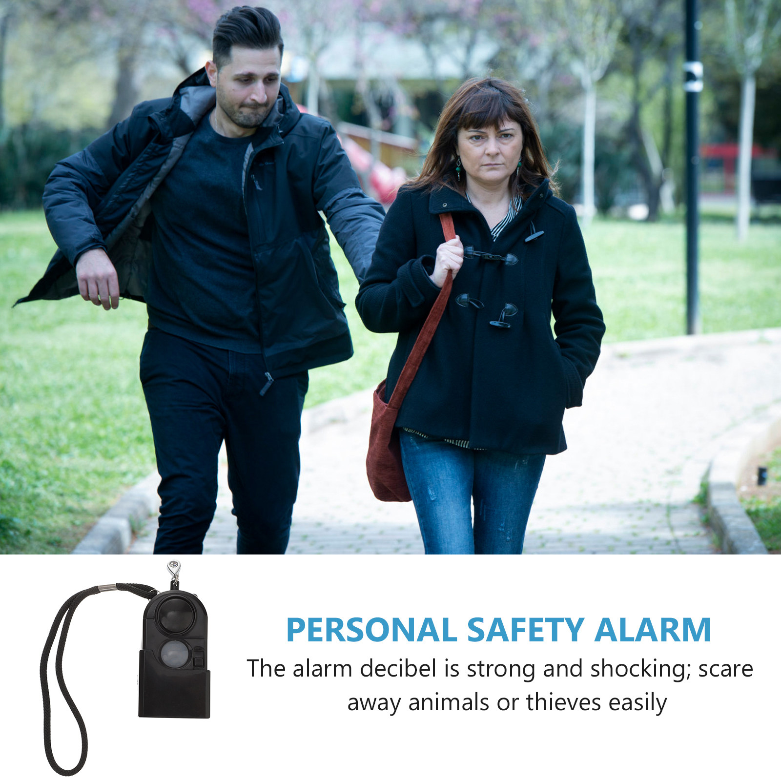 جهاز إنذار شخصي فاخر للنساء، ل - مراجعة Personal Alarm Keychain وسعره